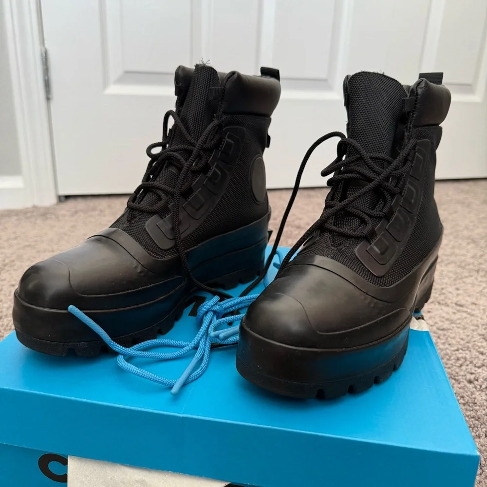 Converse x Ambush Black High-Top Combat Boots - Picture 1 of 6